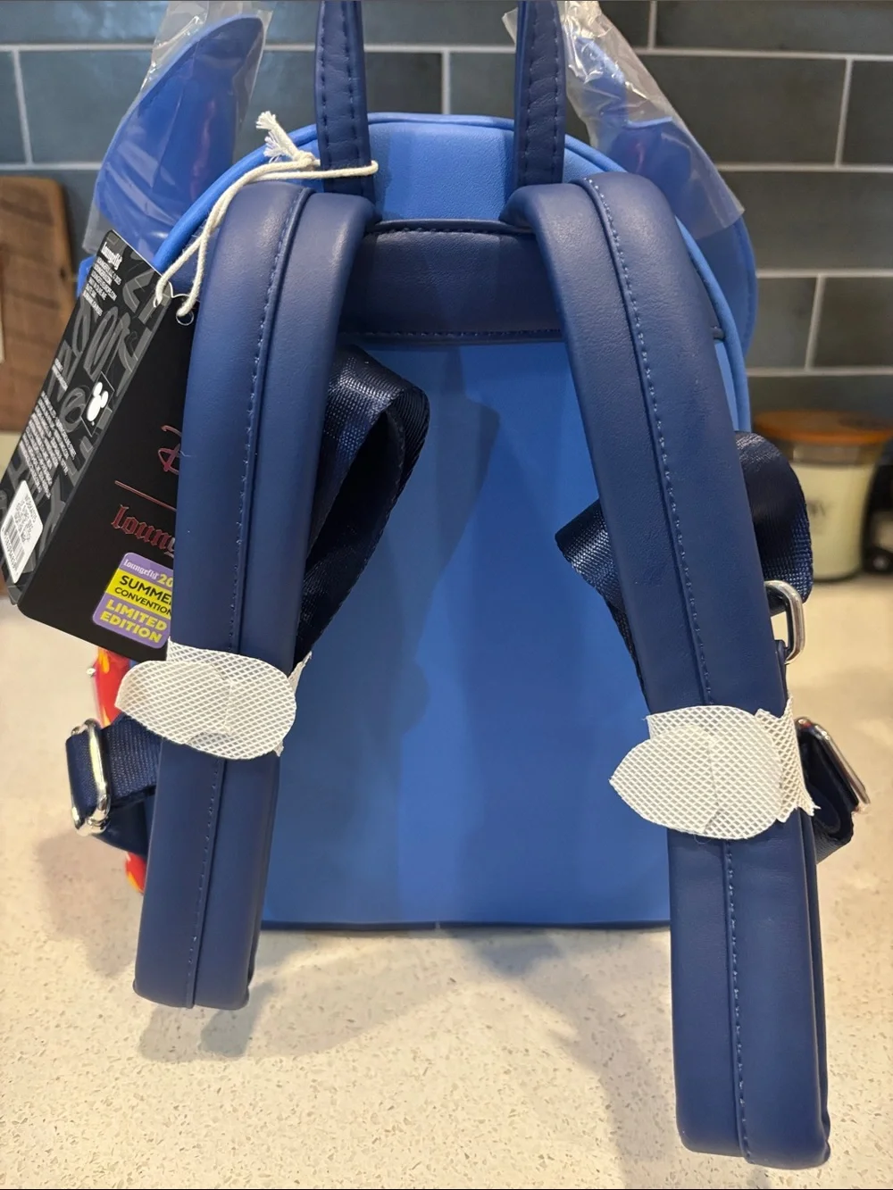 Disney SDCC Exclusive Stitch Loungefly Backpack NWT